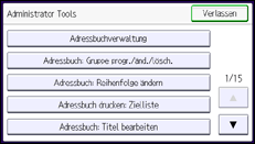 Abbildung Bedienfeld-Display