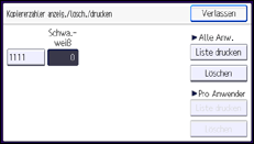 Abbildung Bedienfeld-Display