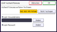 Abbildung Bedienfeld-Display