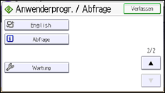 Abbildung Bedienfeld-Display