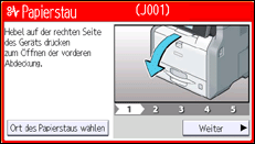 Abbildung Bedienfeld-Display