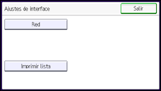 ilustración de la pantalla del panel de operaciones