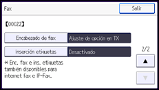 Ilustración de la pantalla panel de mandos