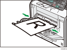 Ilustración de la bandeja bypass