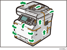 Illustrazione della macchina