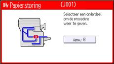 Schermafbeelding bedieningspaneel