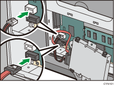 Hard disk illustration