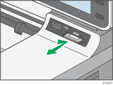 Media slot illustration