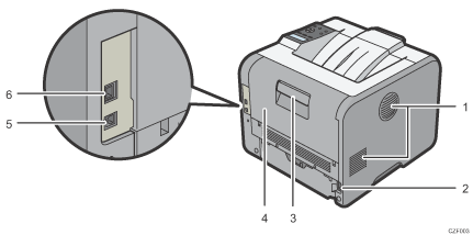 Main unit illustration numbered callout illustration