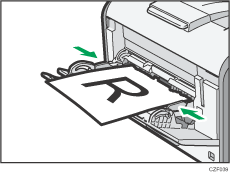 Bypass tray illustration