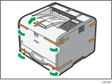 Printer illustration