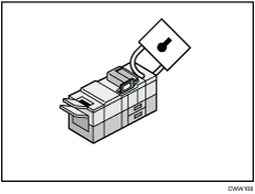 Illustration of preventing information leakage
