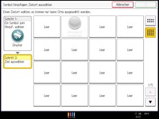 Abbildung Bedienfeld-Display