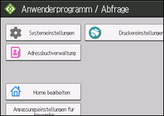 Abbildung Bedienfeld-Display