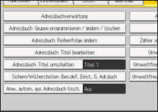 Abbildung Bedienfeld-Display