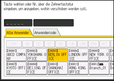 Abbildung Bedienfeld-Display