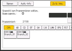 Abbildung Bedienfeld-Display