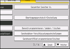 Abbildung Bedienfeld-Display