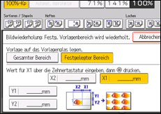 Abbildung Bedienfeld-Display