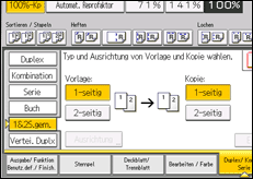 Abbildung Bedienfeld-Display