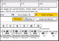 Abbildung Bedienfeld-Display