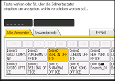 Abbildung Bedienfeld-Display