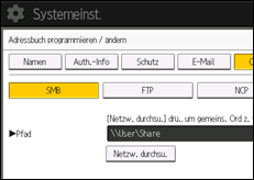 Abbildung Bedienfeld-Display