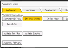 Abbildung Bedienfeld-Display