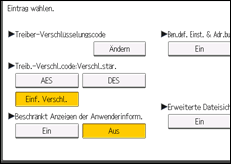 Abbildung Bedienfeld-Display