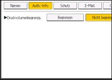 Abbildung Bedienfeld-Display