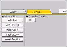 Abbildung Bedienfeld-Display