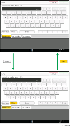 Illustrazione dei tasti