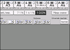 Schermafbeelding bedieningspaneel