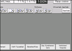 Schermafbeelding bedieningspaneel
