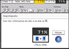 Schermafbeelding bedieningspaneel