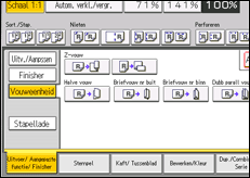 Schermafbeelding bedieningspaneel