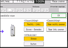 Schermafbeelding bedieningspaneel