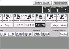 Schermafbeelding bedieningspaneel