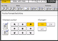 Schermafbeelding bedieningspaneel