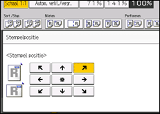 Schermafbeelding bedieningspaneel