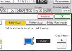 Schermafbeelding bedieningspaneel