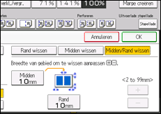 Schermafbeelding bedieningspaneel