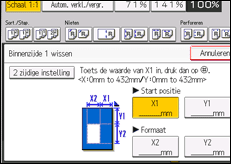 Schermafbeelding bedieningspaneel