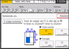 Schermafbeelding bedieningspaneel