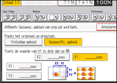 Schermafbeelding bedieningspaneel