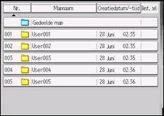 Schermafbeelding bedieningspaneel