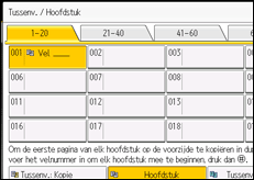 Schermafbeelding bedieningspaneel