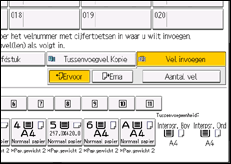 Schermafbeelding bedieningspaneel