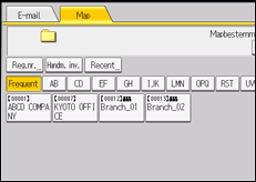Schermafbeelding bedieningspaneel