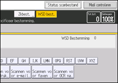 Schermafbeelding bedieningspaneel